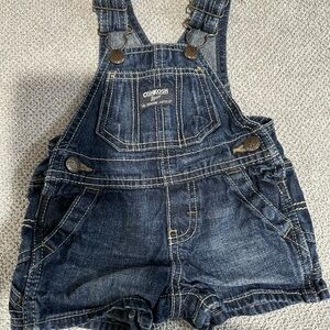 OshKosh B'gosh Dark Blue Kids Overalls